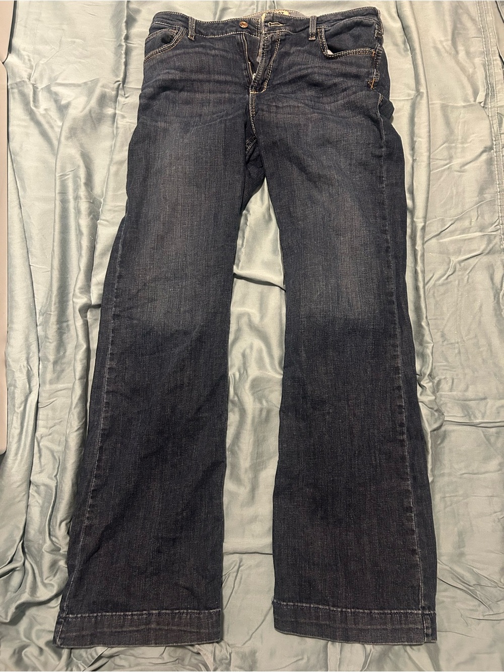 Women's Dark Wash Trouser Ariat Jeans - 33 Extra Long